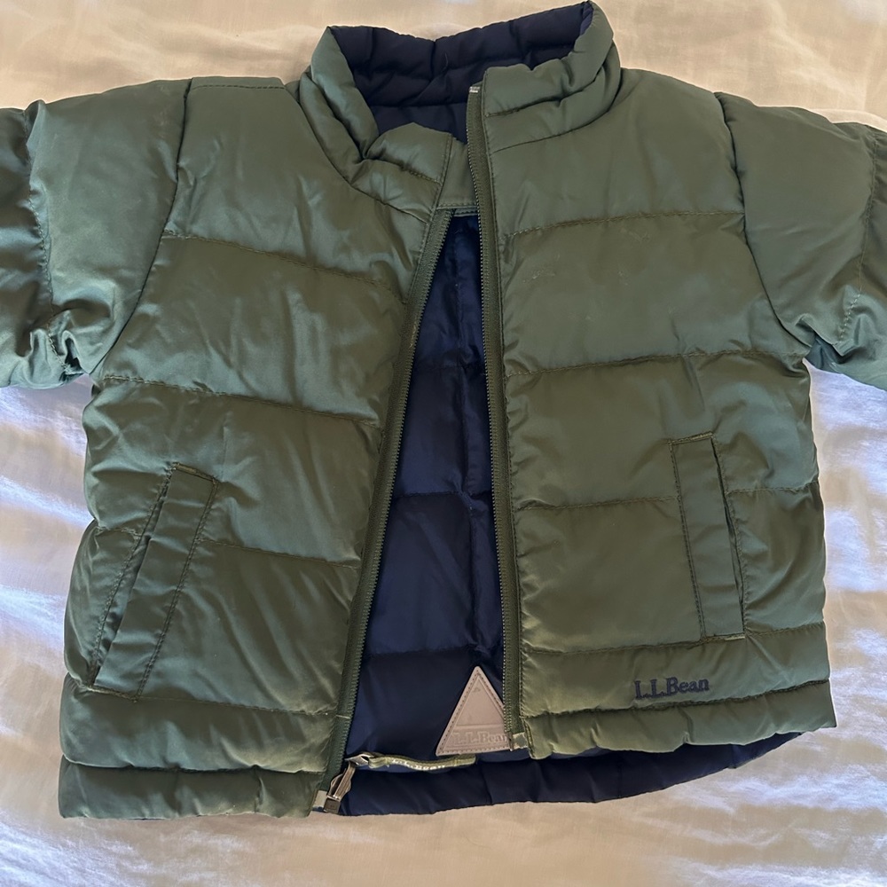 LL bean puffer jacket